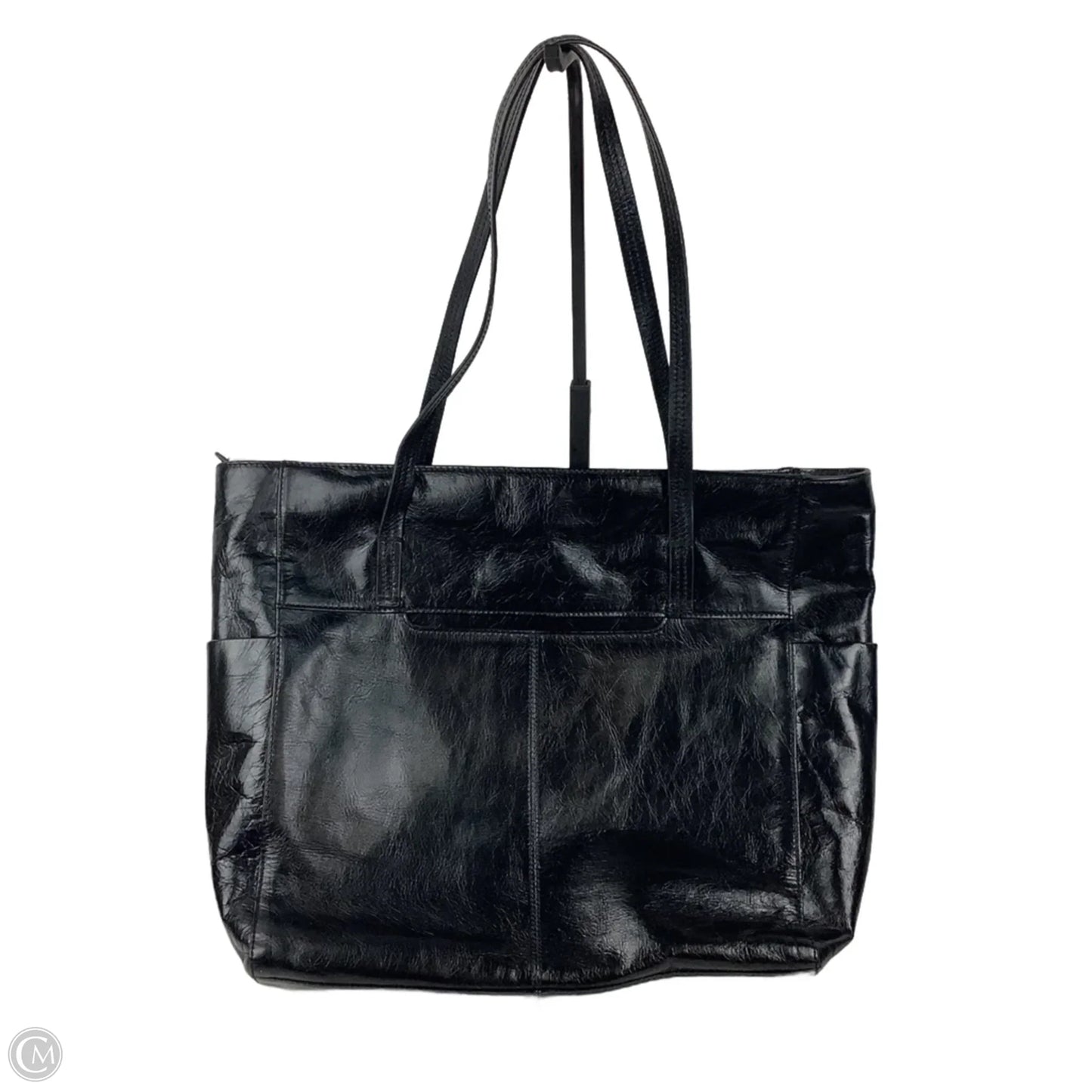 Handbag Leather By Hobo Intl, Size: Large