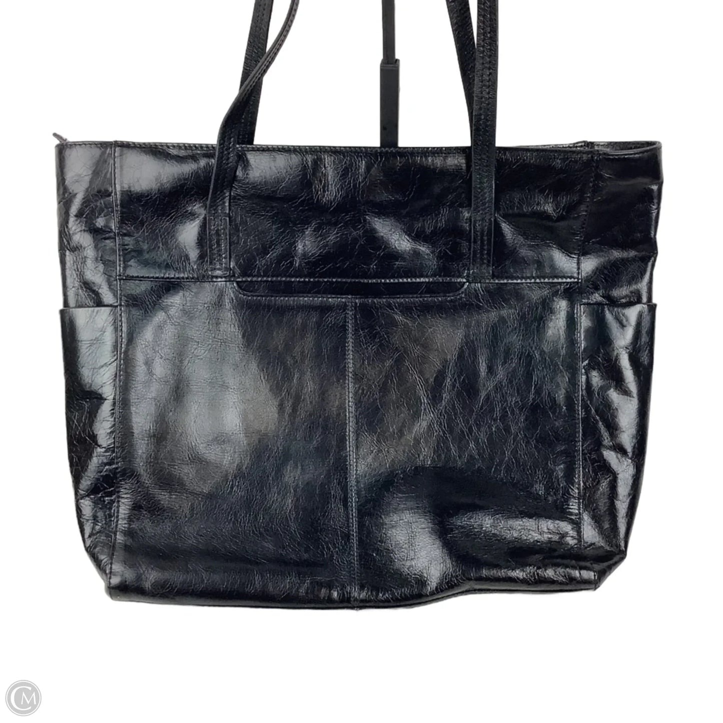 Handbag Leather By Hobo Intl, Size: Large