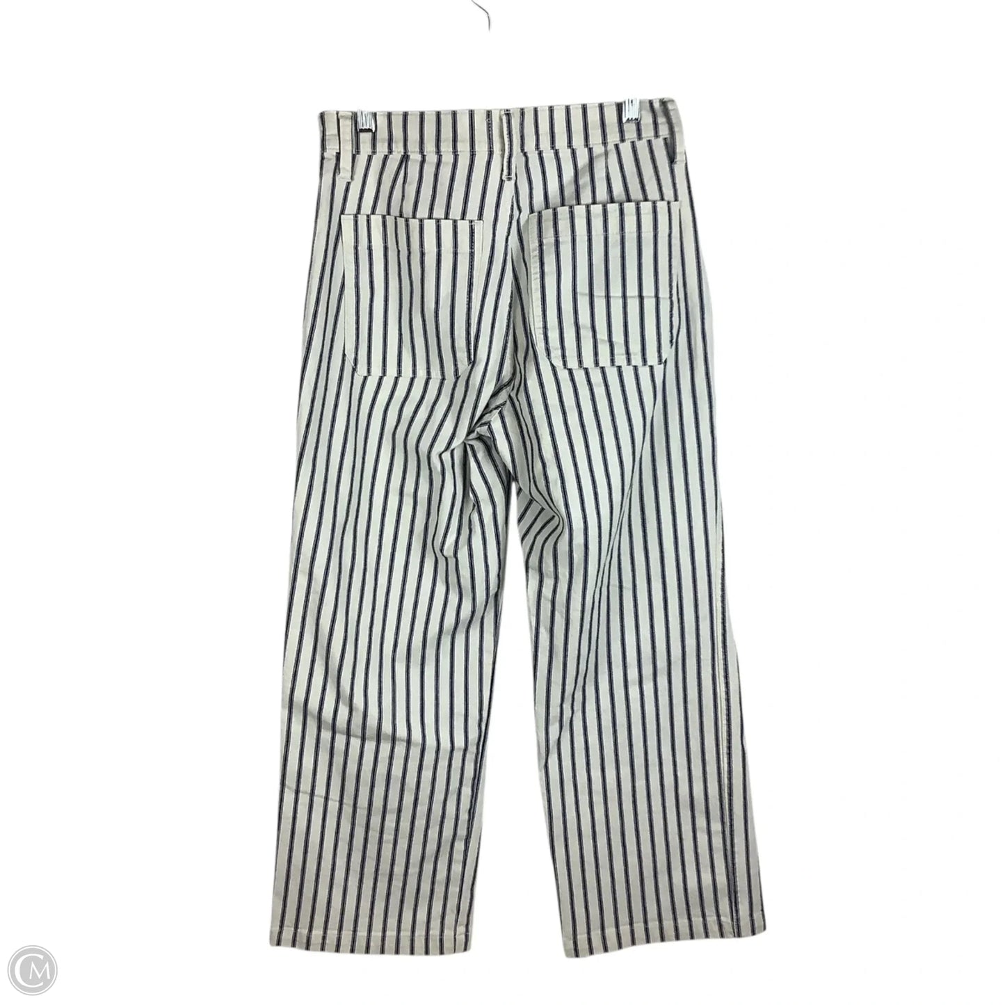 Pants Wide Leg By J. Crew In Striped Pattern, Size: 2 (26)