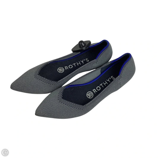 Shoes Flats By Rothys In Grey, Size: 6