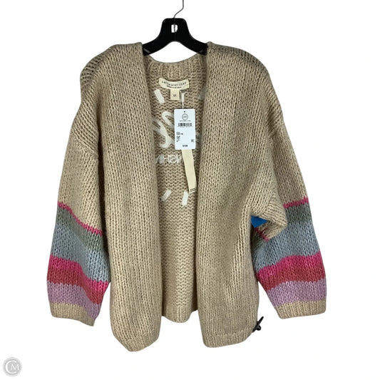 Sweater Cardigan By Saltwater Luxe In Cream, Size: Xxl
