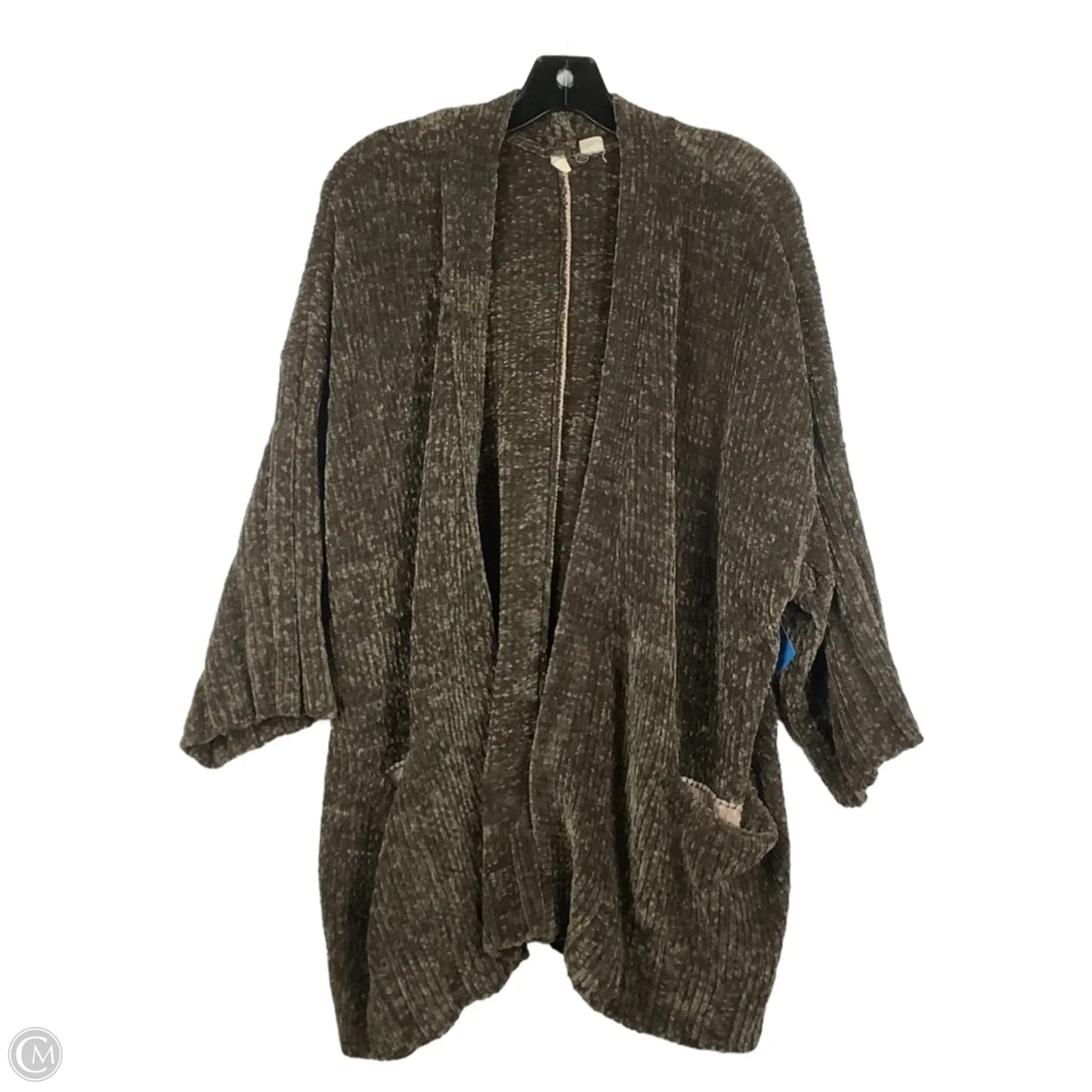 Sweater Cardigan By Moth In Green, Size: L