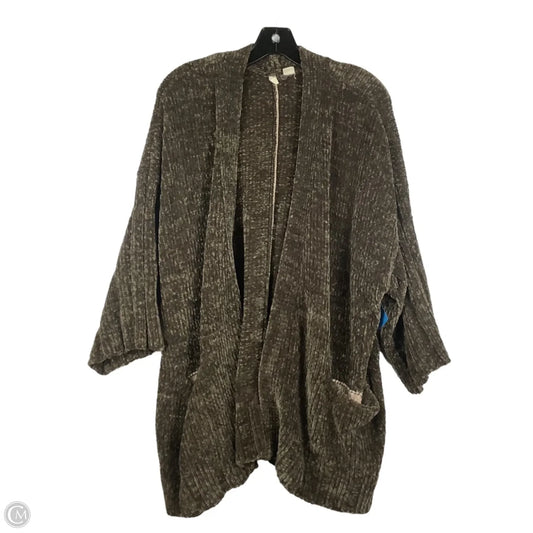 Sweater Cardigan By Moth In Green, Size: L