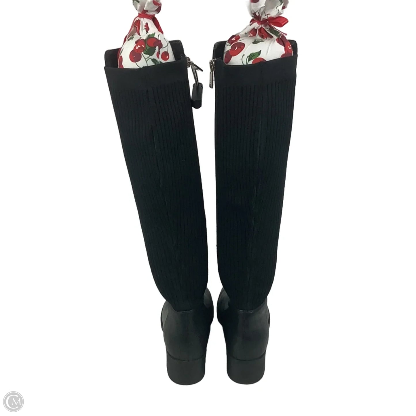 Boots Knee Heels By Kenneth Cole In Black, Size: 7.5