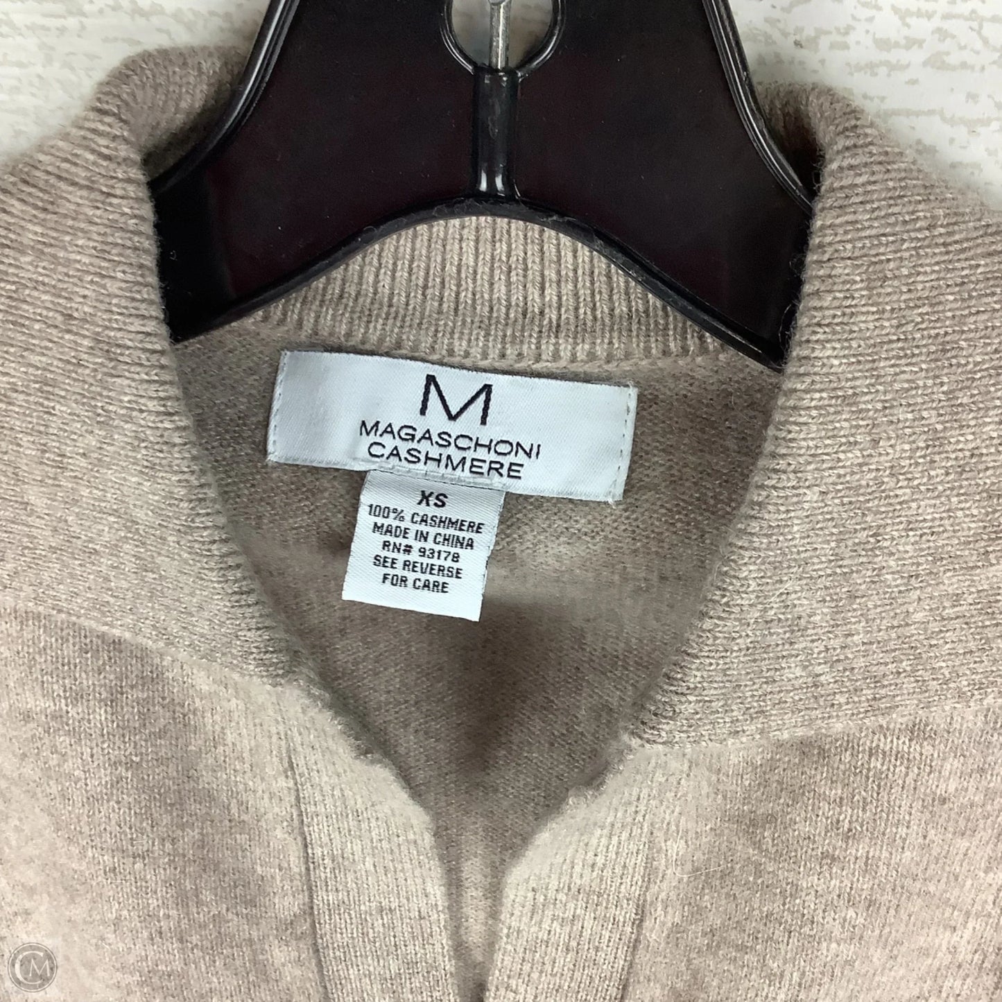 Sweater Cashmere By Cmc In Brown, Size: Xs