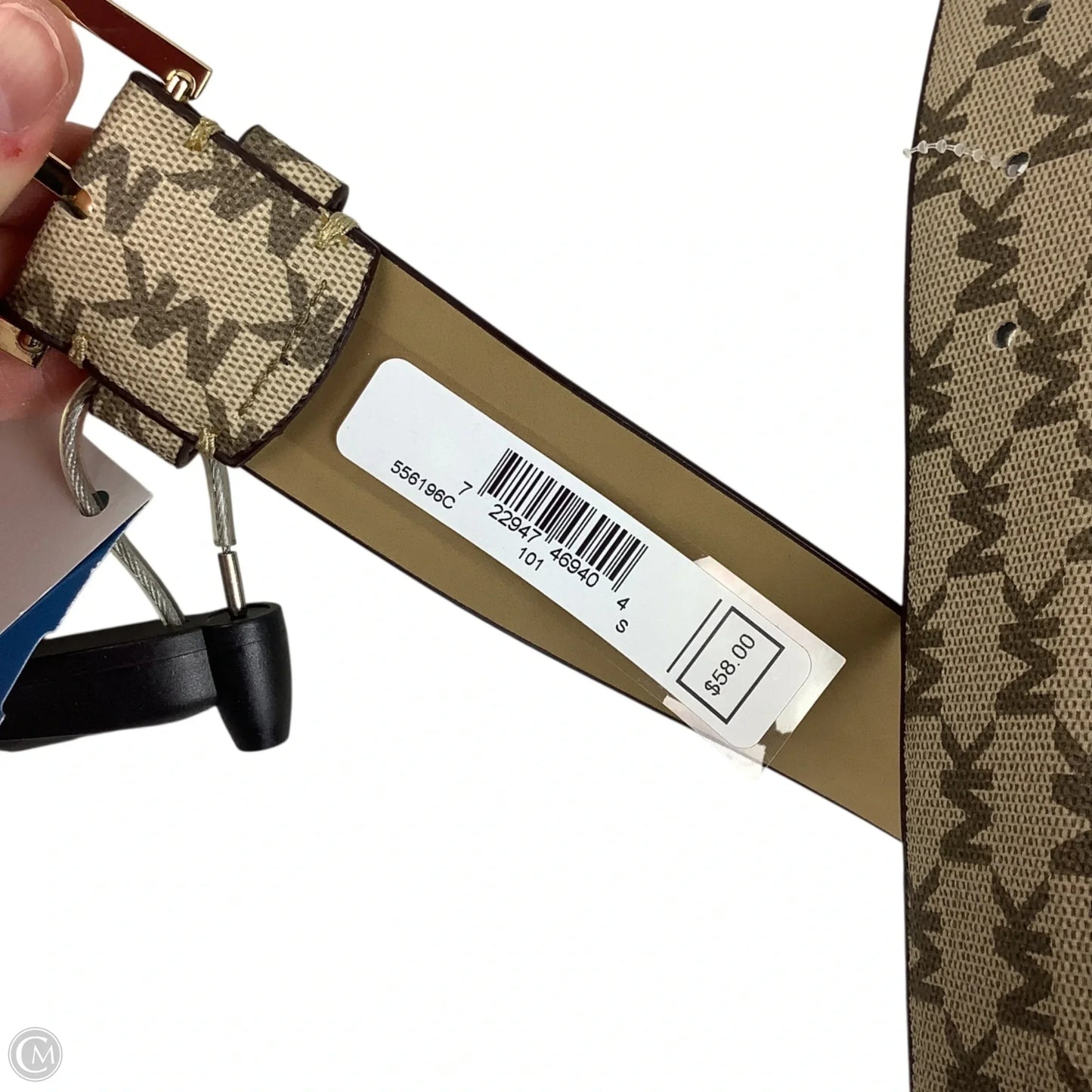 Belt Designer By Michael Kors, Size: S