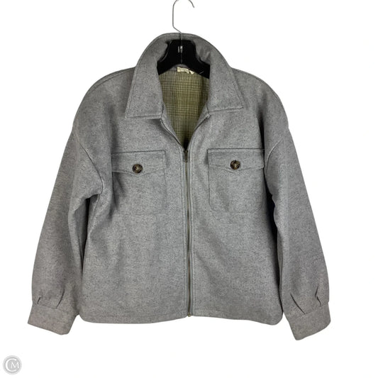 Jacket Other By Hem & Thread In Grey, Size: S