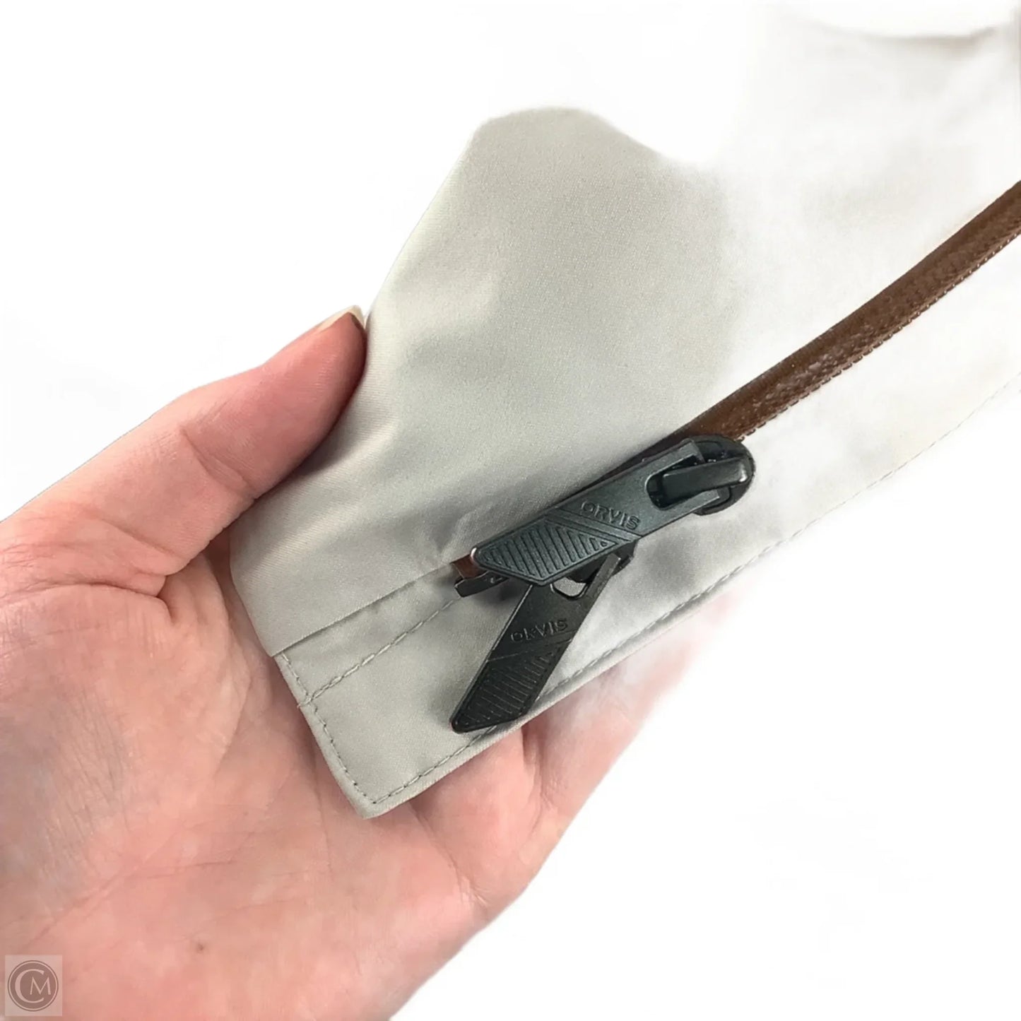 Jacket Windbreaker By Orvis In Tan, Size: Xl