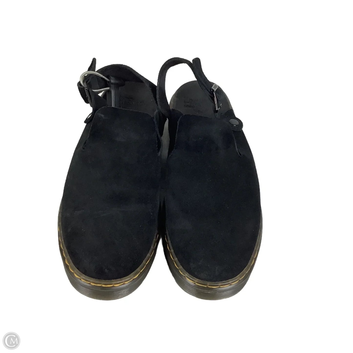 Shoes Flats By Dr Martens In Black, Size: 11