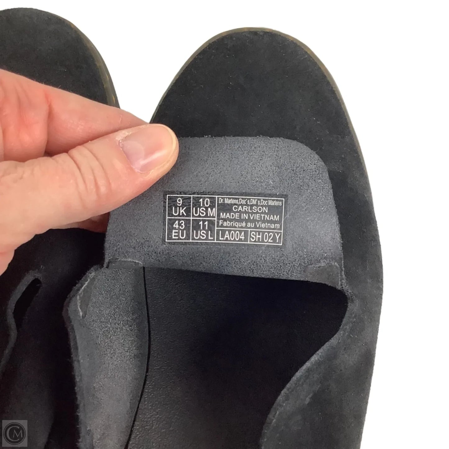 Shoes Flats By Dr Martens In Black, Size: 11