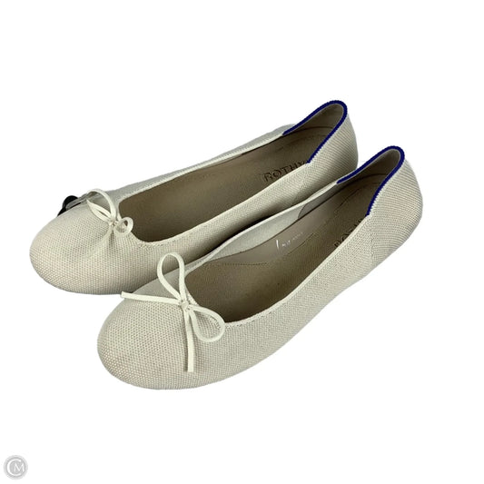 Shoes Flats By Rothys In Cream, Size: 11