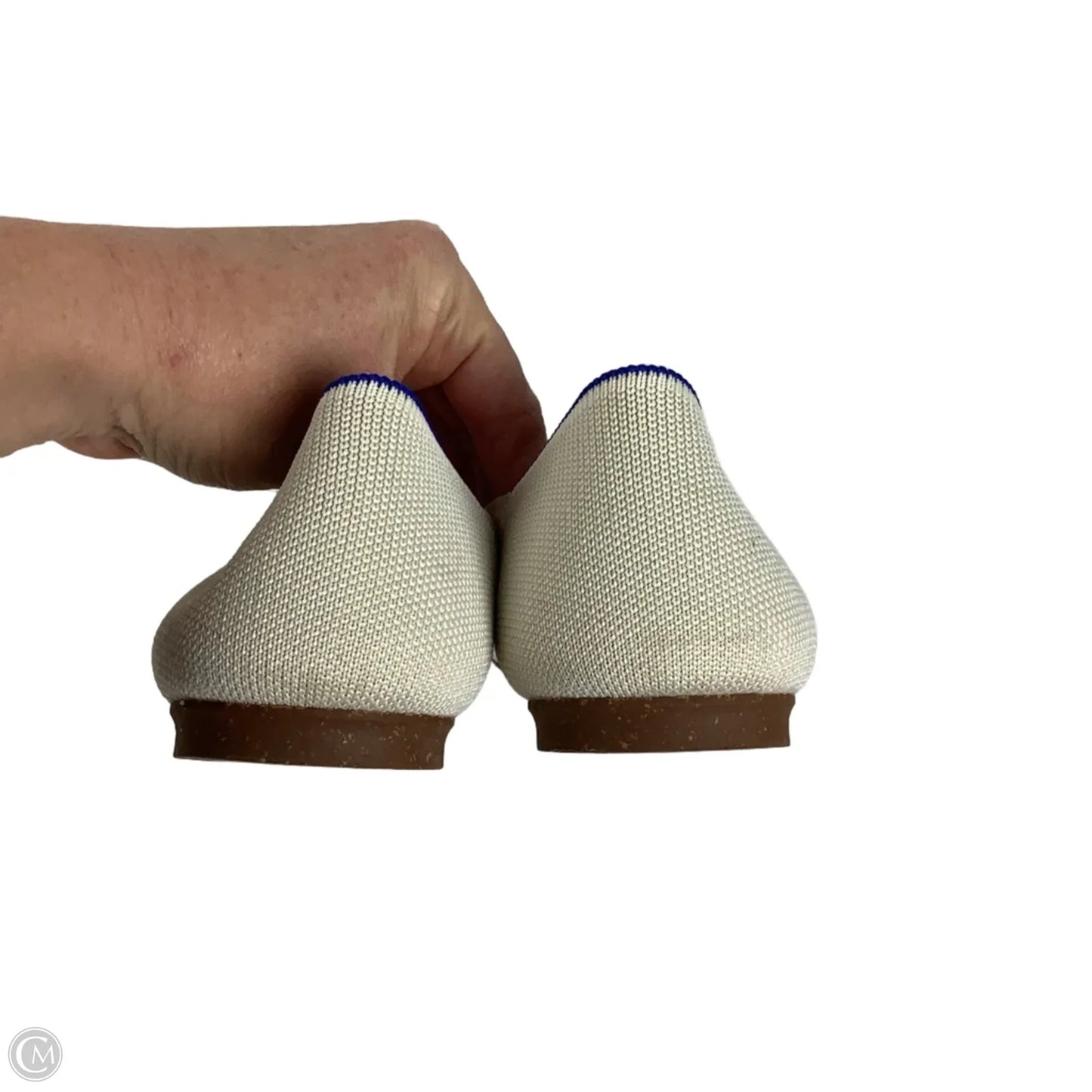 Shoes Flats By Rothys In Cream, Size: 11