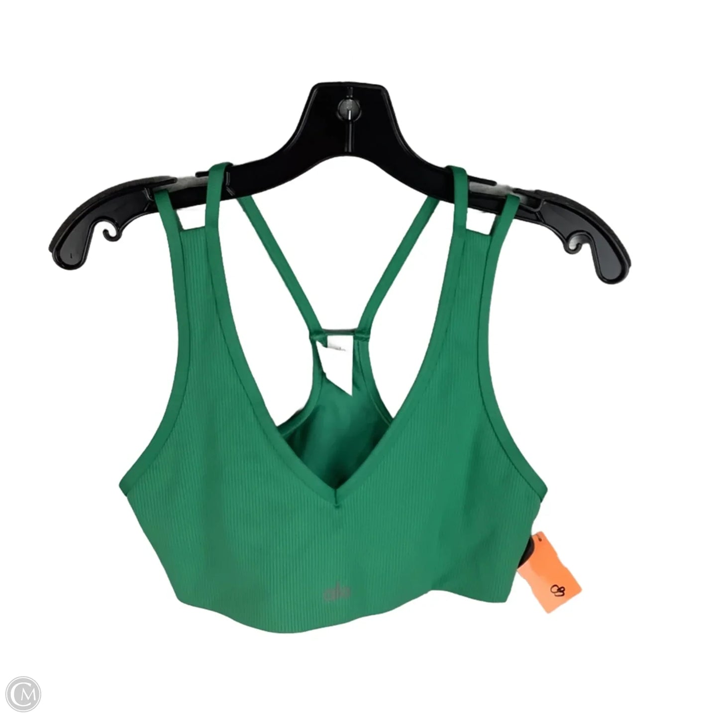Athletic Bra By Alo In Green, Size: M