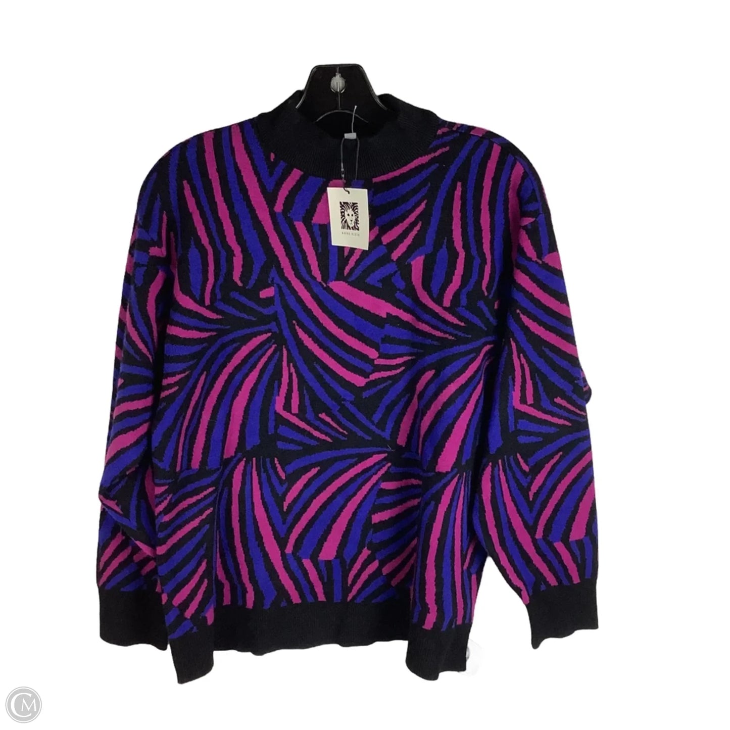 Sweater By Anne Klein In Blue & Purple, Size: S