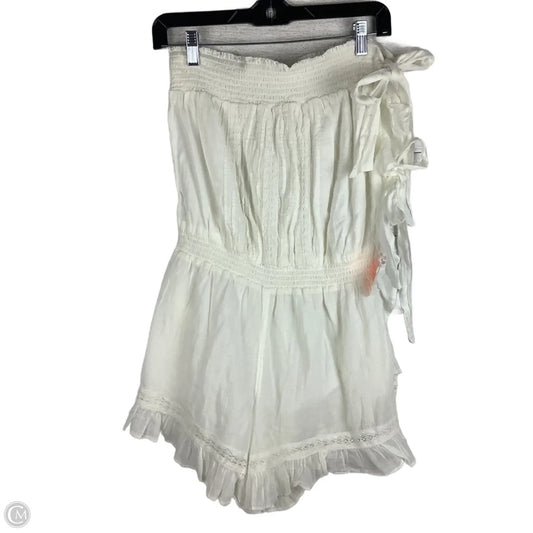 Romper By Free People In White, Size: M