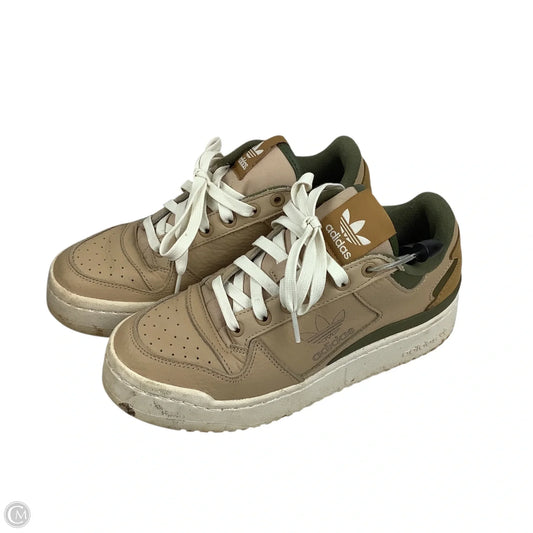 Shoes Sneakers Platform By Adidas In Tan, Size: 7