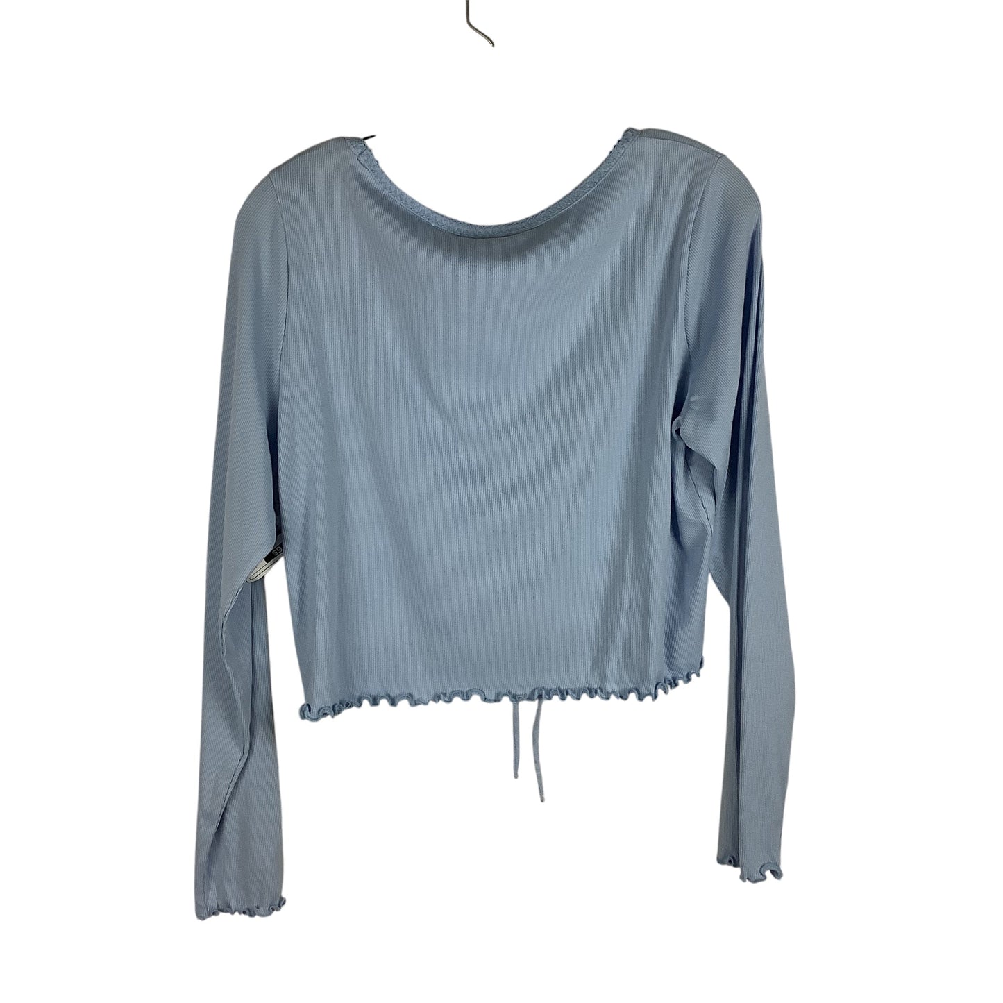 Top Long Sleeve By H&m In Blue, Size: Xl