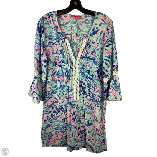 Dress Designer By Lilly Pulitzer In Blue, Size: M
