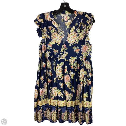 Dress Casual Short By Umgee In Floral Print, Size: S