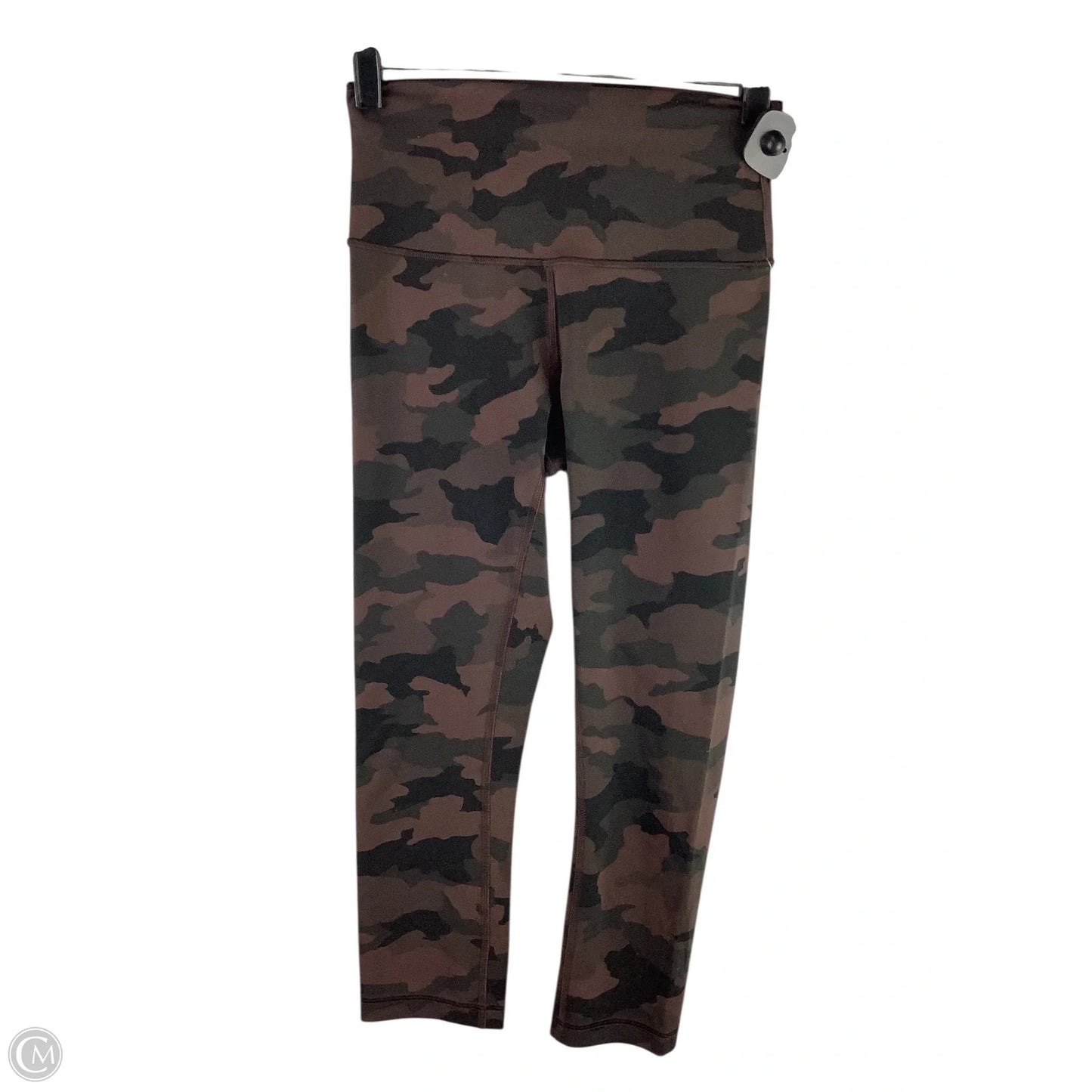 Athletic Leggings By Lululemon In Camouflage Print, Size: 4