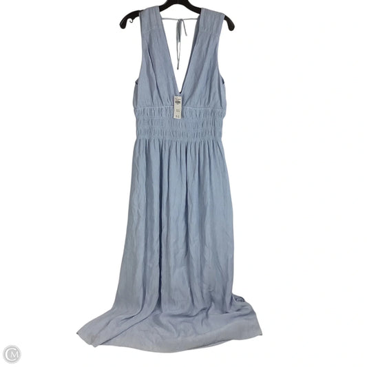 Dress Party Long By Abercrombie And Fitch In Blue, Size: L TALL