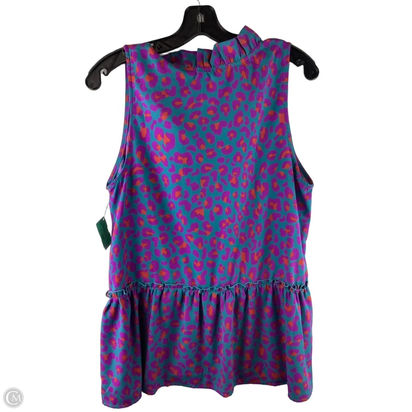Top Sleeveless By Clothes Mentor In Animal Print, Size: M