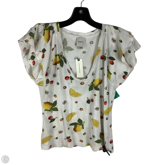 Top Short Sleeve By Maeve In Multi-colored, Size: Xs