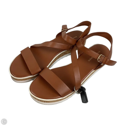 Sandals Flats By Marc Fisher In Tan, Size: 10