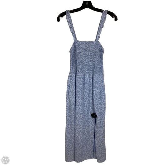 Dress Casual Maxi By Abercrombie And Fitch In Blue, Size: S