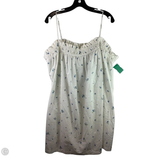Dress Casual Short By H&m In White, Size: Xxl