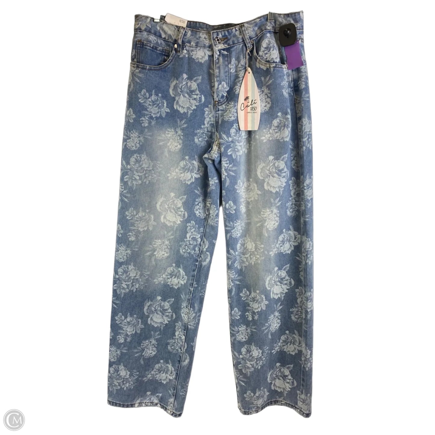 Jeans Straight By Cmc In Blue Denim, Size: 11/30