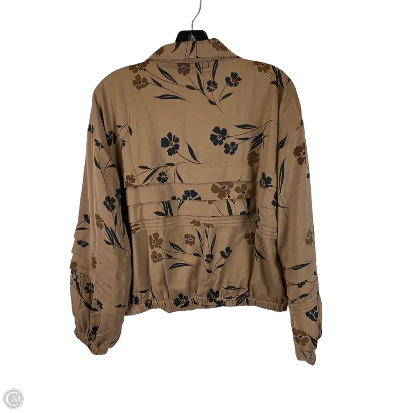 Jacket Moto By Saltwater Luxe In Brown, Size: M