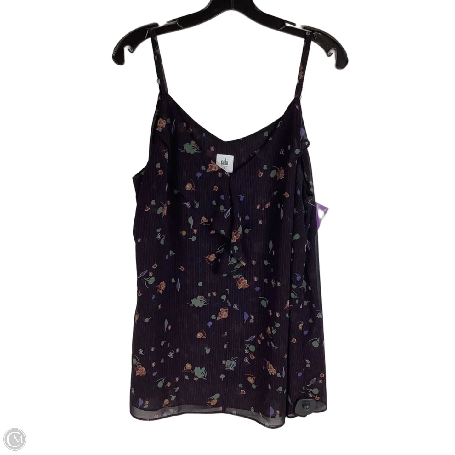 Top Sleeveless By Cabi In Purple, Size: L