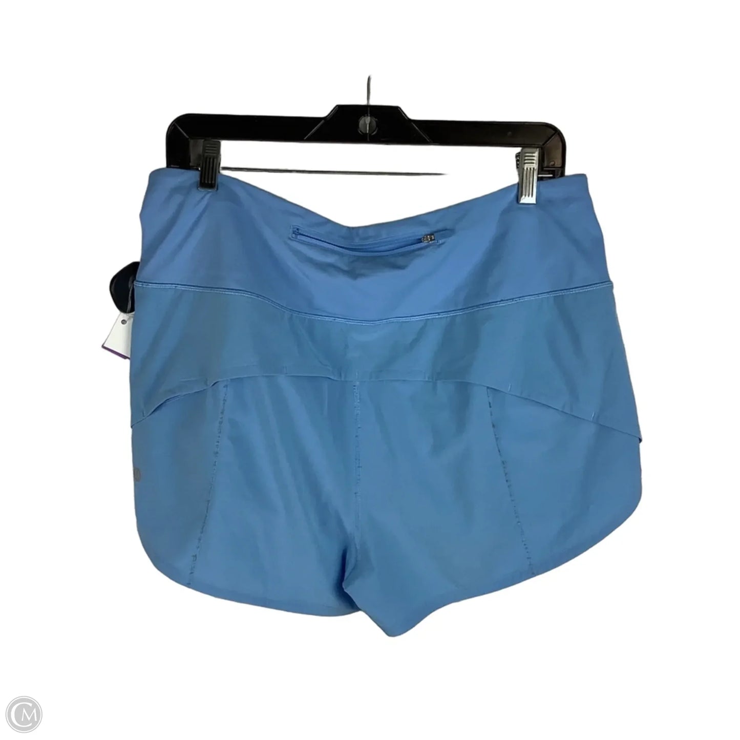 Athletic Shorts By Lululemon In Blue, Size: 12