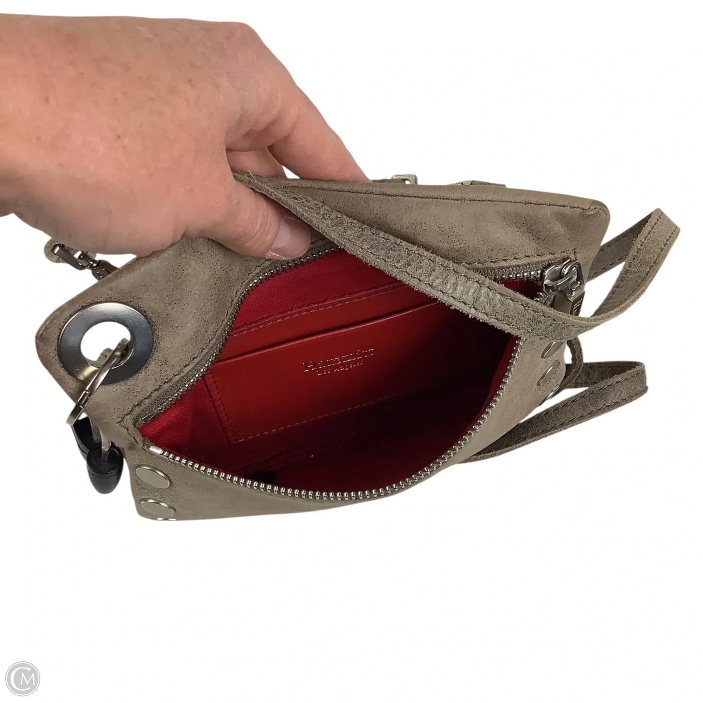 Crossbody Leather By Hammitt, Size: Small