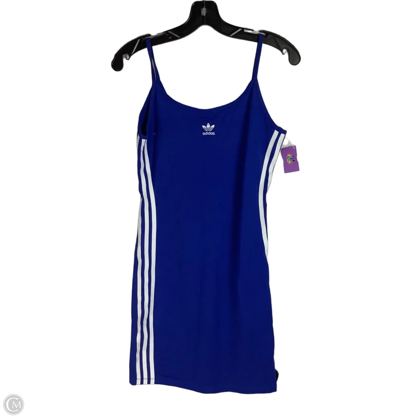 Athletic Dress By Adidas In Blue, Size: S