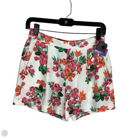 Shorts By Ann Taylor In Floral Print, Size: 0