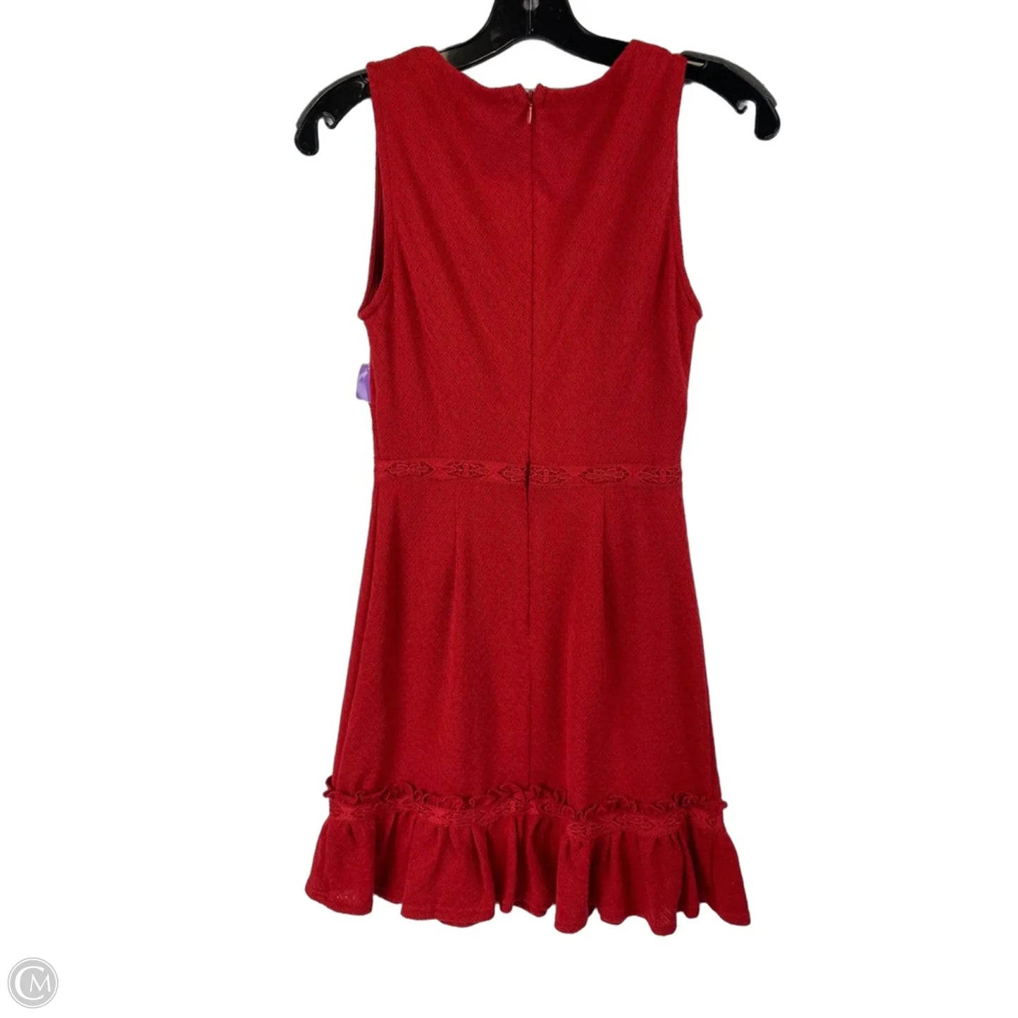 Dress Casual Midi By Mi Ami In Red, Size: Xs