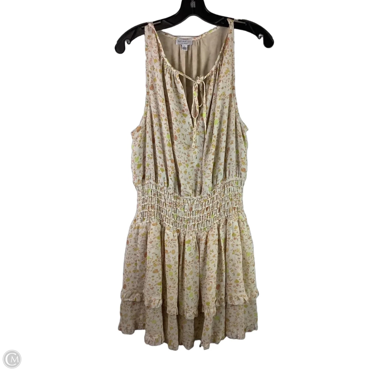 Dress Casual Short By Current Air In Floral Print, Size: L