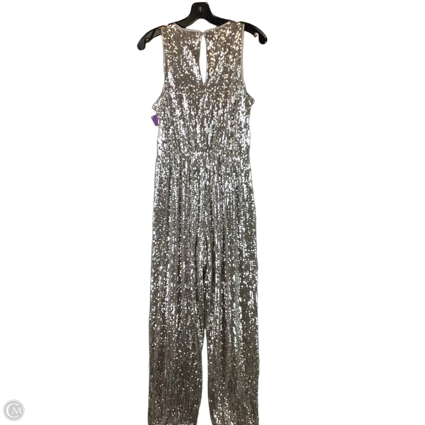 Jumpsuit By Express In Silver, Size: Xs