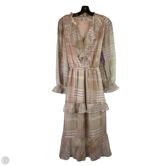 Dress Casual Maxi By Clothes Mentor In Pink, Size: L