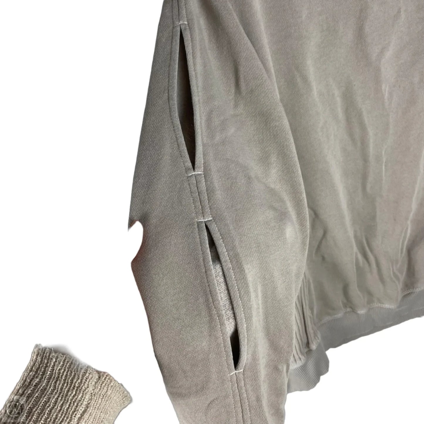 Sweatshirt Crewneck By Aerie In Tan, Size: Xxs