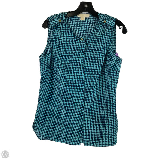 Top Sleeveless By Michael By Michael Kors In Blue, Size: 6