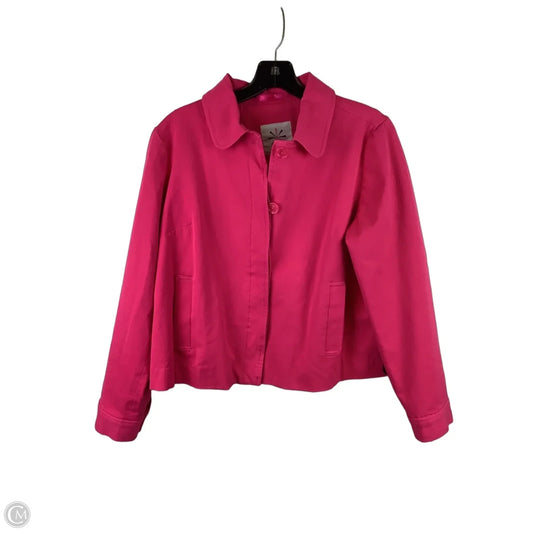 Jacket Other By Isaac Mizrahi In Pink, Size: 8