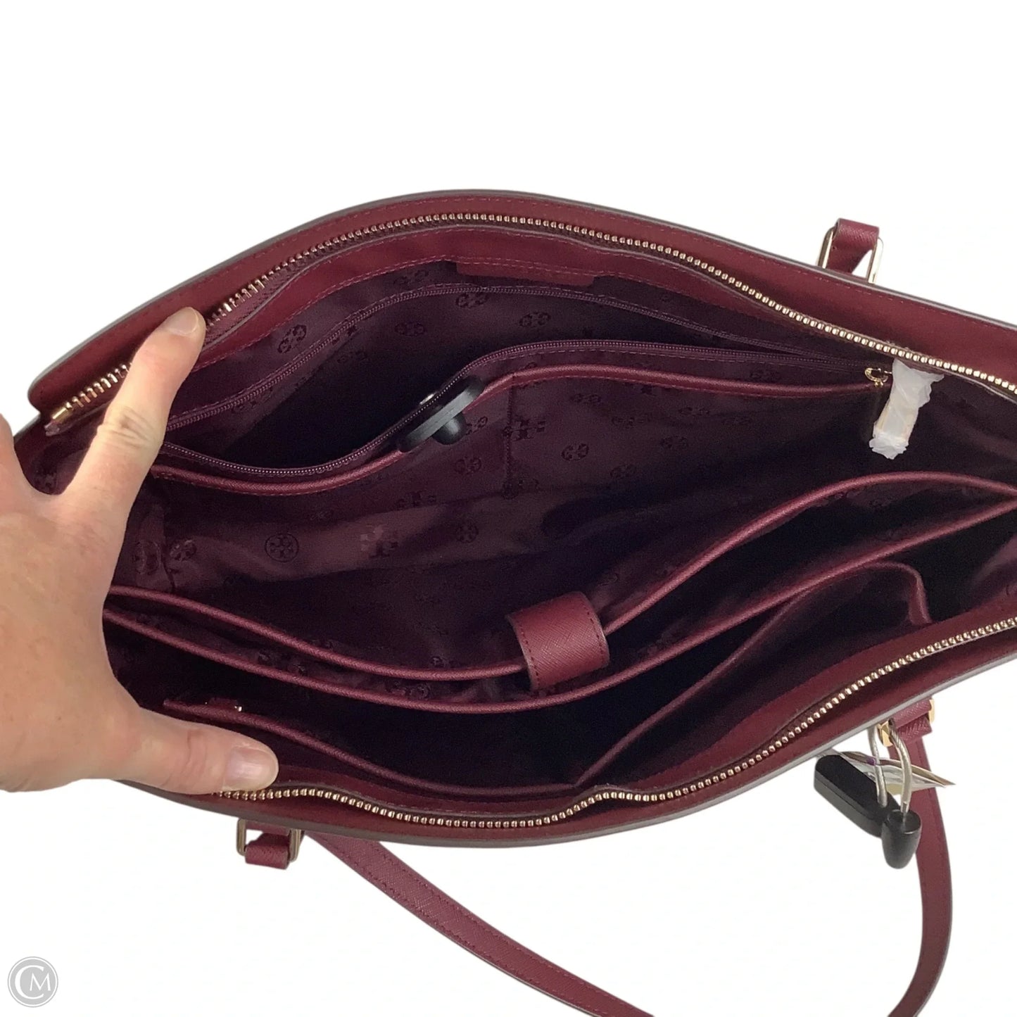 Handbag Designer By Tory Burch, Size: Large