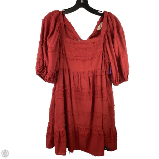 Dress Casual Short By Altard State In Red, Size: M