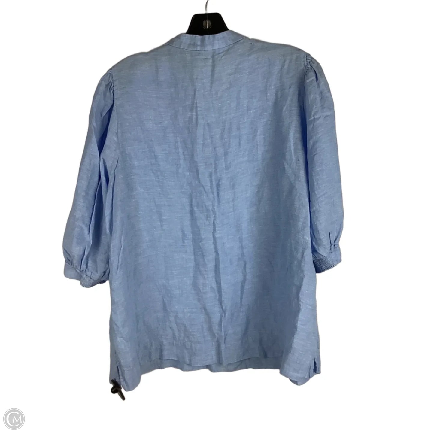Top Short Sleeve Designer By Lilly Pulitzer In Blue, Size: 16