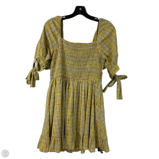 Dress Casual Short By &merci In Yellow, Size: M
