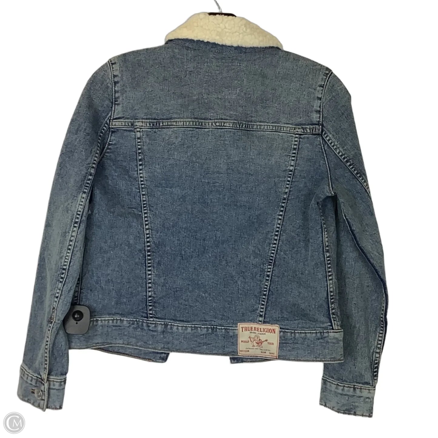 Jacket Denim By True Religion In Blue Denim, Size: Xs