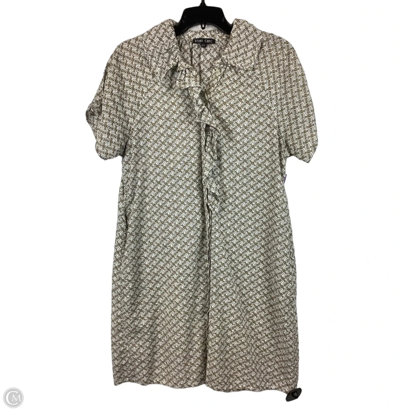 Dress Casual Short By Clothes Mentor In Brown, Size: Xs